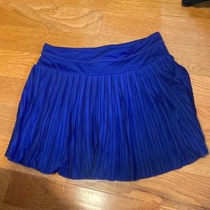 Royal blue skirt, great for tennis or golf